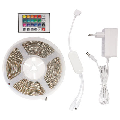 luce di striscia di 5m Rgb LED impermeabile con la ripresa esterna chiave di Smd 44 della ripresa esterna 5050