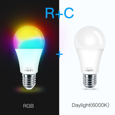 Nessun hub ha richiesto 5ghz il cambiamento astuto di colore della lampadina il LED RGBW compatibile con Alexa And Google Home