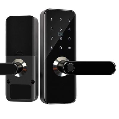 Serratura di porta Keyless dell'entrata della serratura di porta di Smart Wifi dell'impronta digitale di sicurezza domestica con la carta di IC della tastiera per