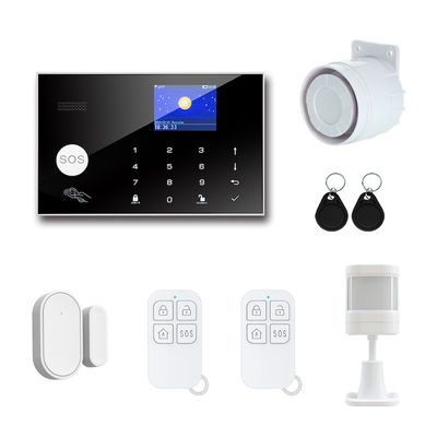 Quadrante automatico del sensore SMS/Calling della porta antizanzare di Kit With LED di sicurezza dello Smart Home dell'allarme di 4G/3G GSM