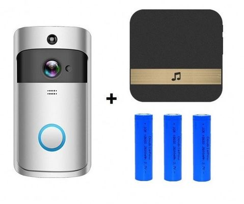 Video campanello senza fili astuto 1080P di Wifi con il carillon per l'audio bidirezionale di Front Door Motion Detector