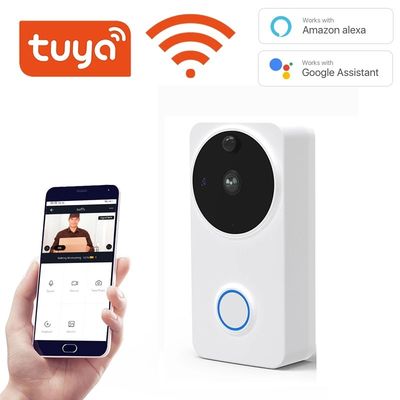 Video videocamera di sicurezza del campanello OLED HD WiFi di visione notturna di vita in tempo reale di Tuya Smart