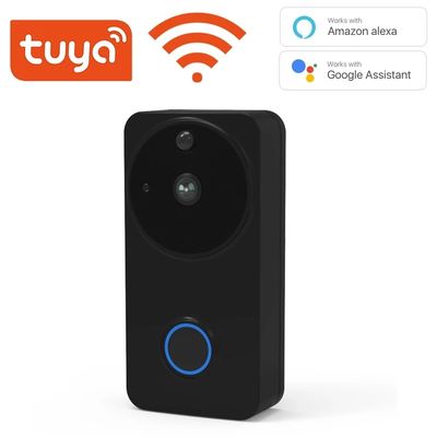 Video videocamera di sicurezza del campanello OLED HD WiFi di visione notturna di vita in tempo reale di Tuya Smart