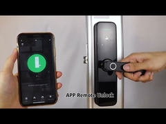 Tuya APP Unlock Smart Electronic Door Lock Support For Fingerprint Password IC Card